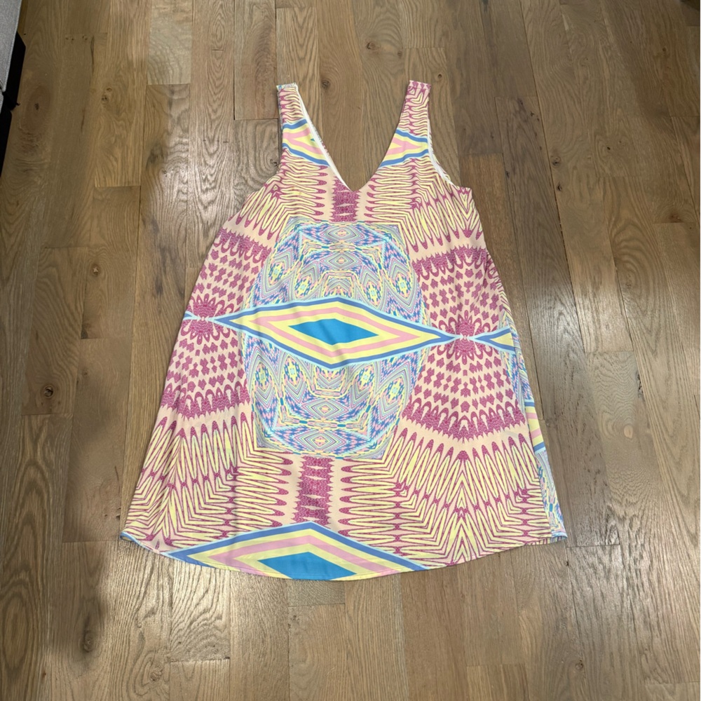 Everly Multicolor Patterned Fabric